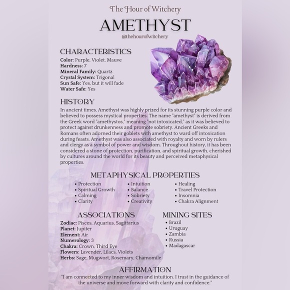 Amethyst Candle💜🕯️ - Picture 5 of 5